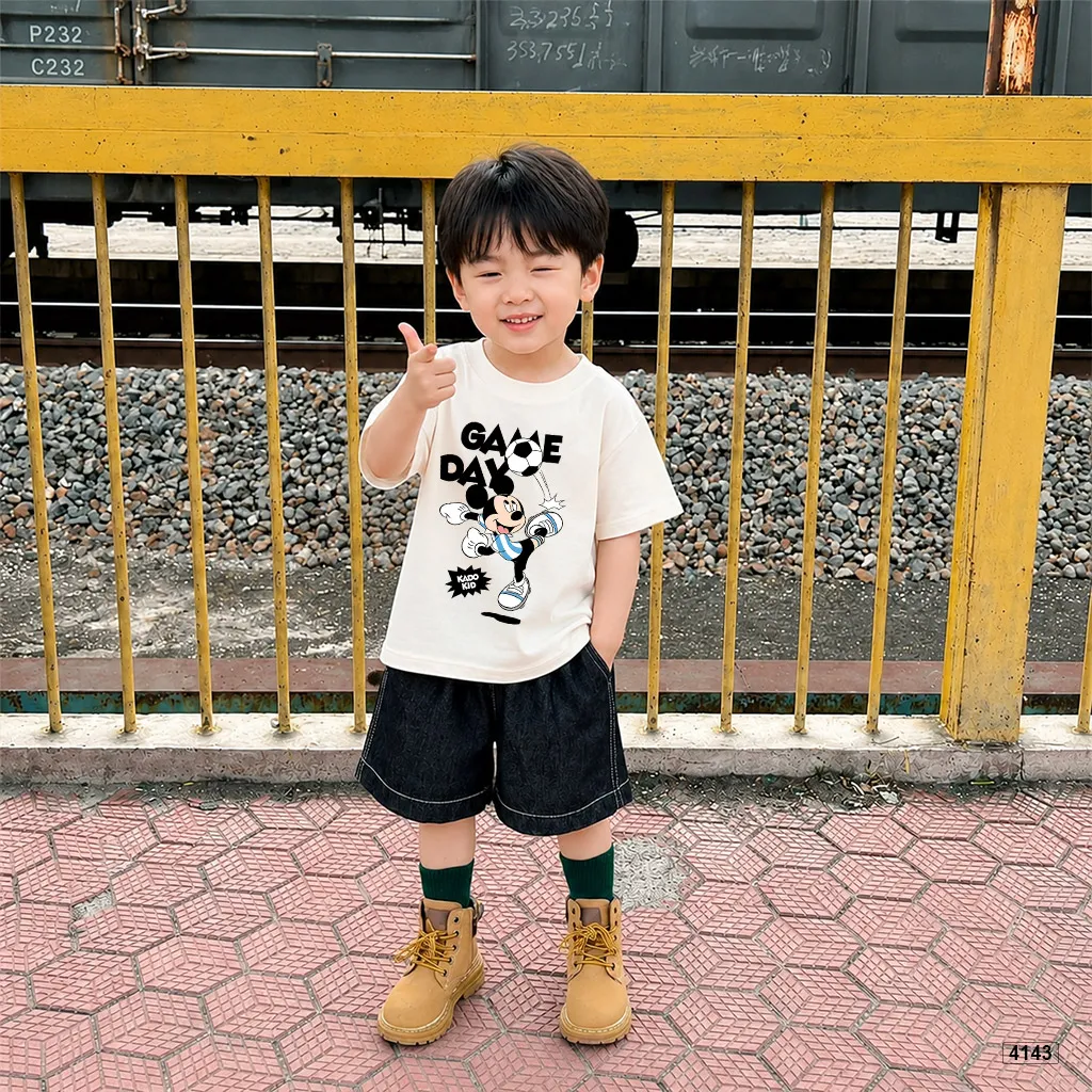 Áo thun bé trai Game day thể thao chất thoáng mát Kado 4143_thumbnail_6