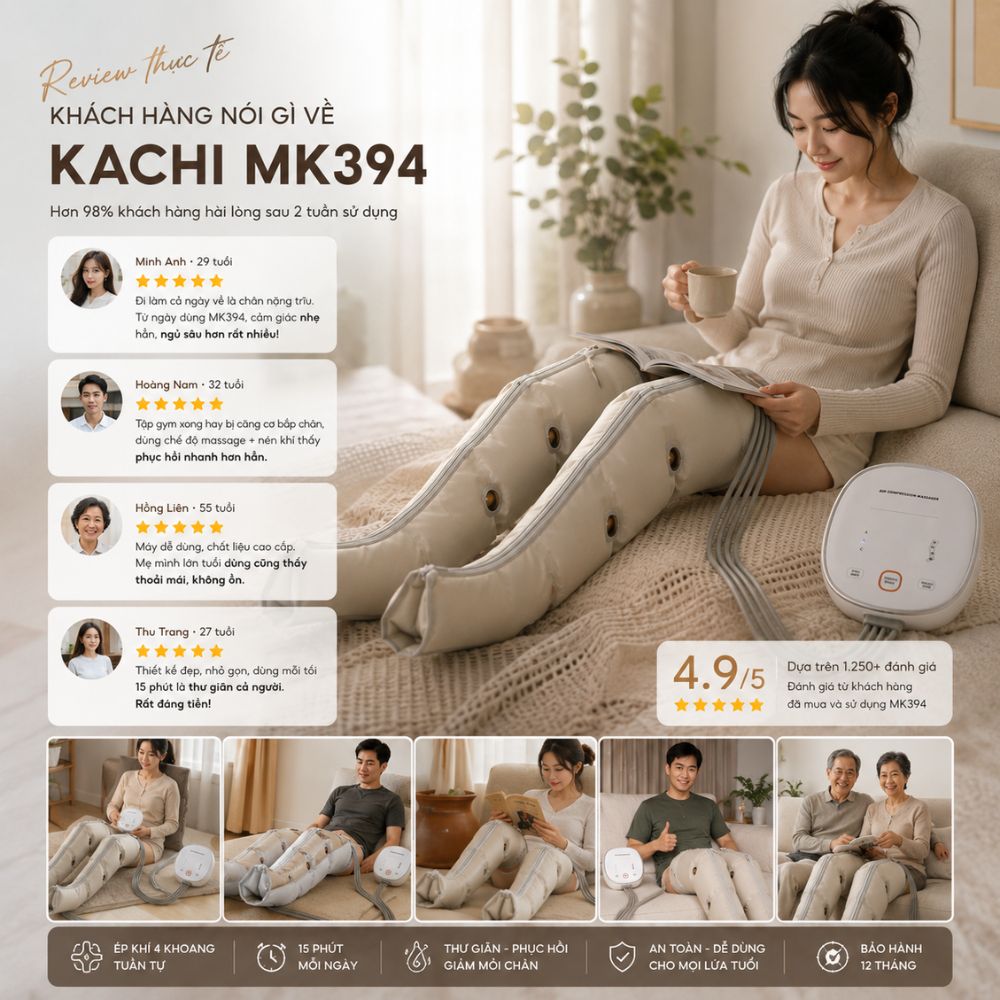 Máy nén ép trị liệu suy giãn tĩnh mạch chân Kachi MK394_thumbnail_16