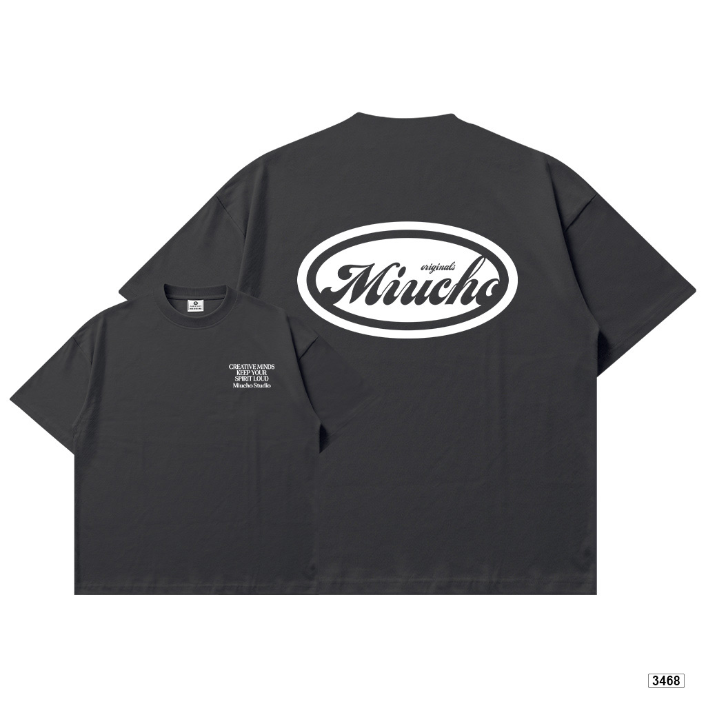 Áo thun boxy unisex basic dễ phối Miucho 3468_thumbnail_13