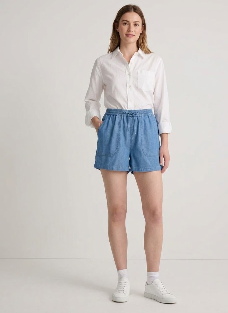 Q680- Quần đùi Jeans