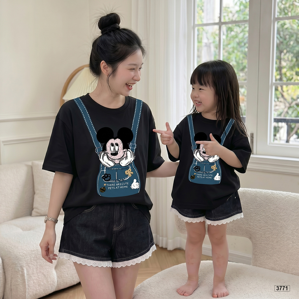 Áo thun mẹ và bé Miicky Mouse đáng yêu Kado 3771_thumbnail_4