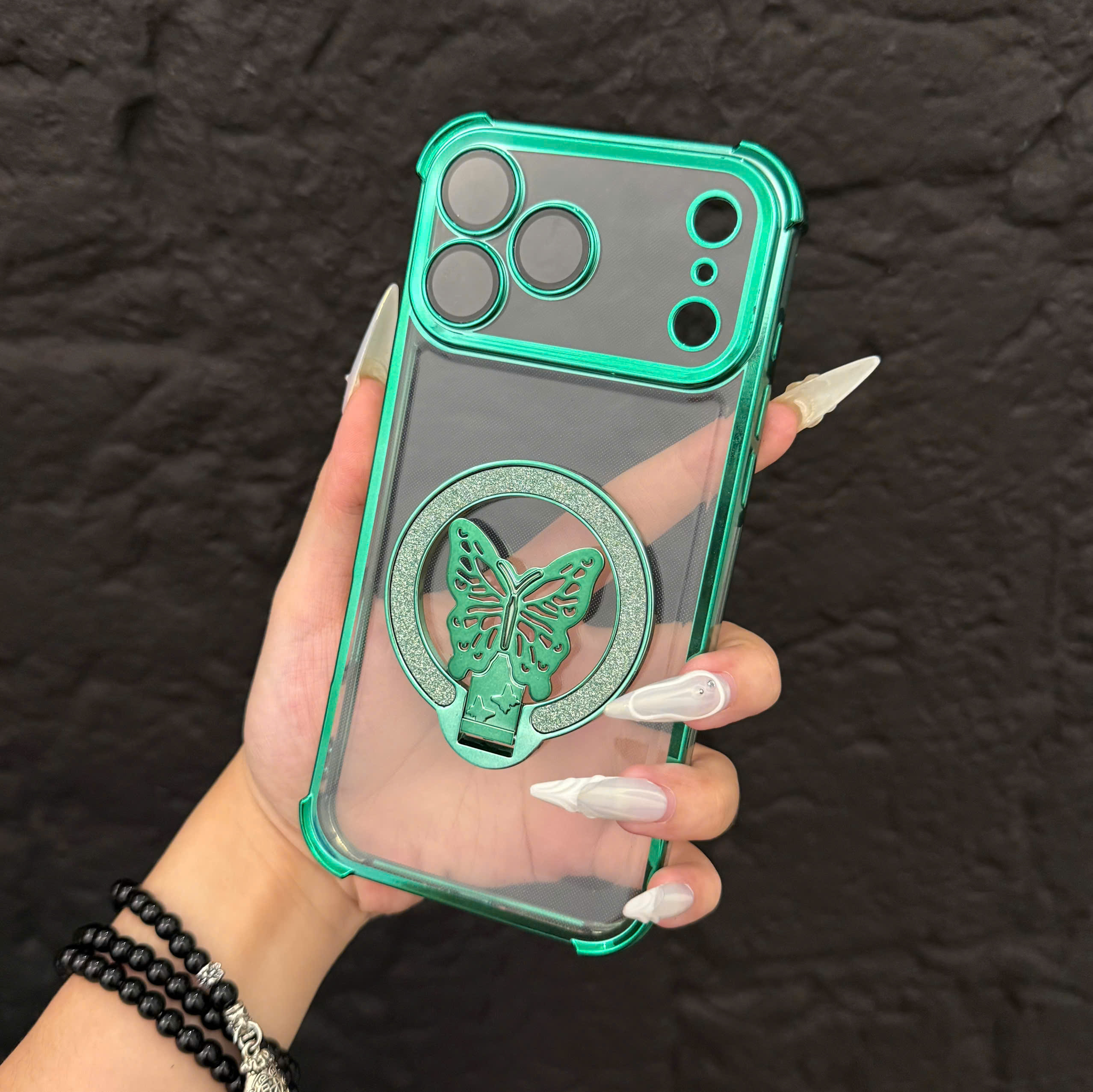 Ốp Lưng iPhone 17 Pro Max - MO - Xanh Lá