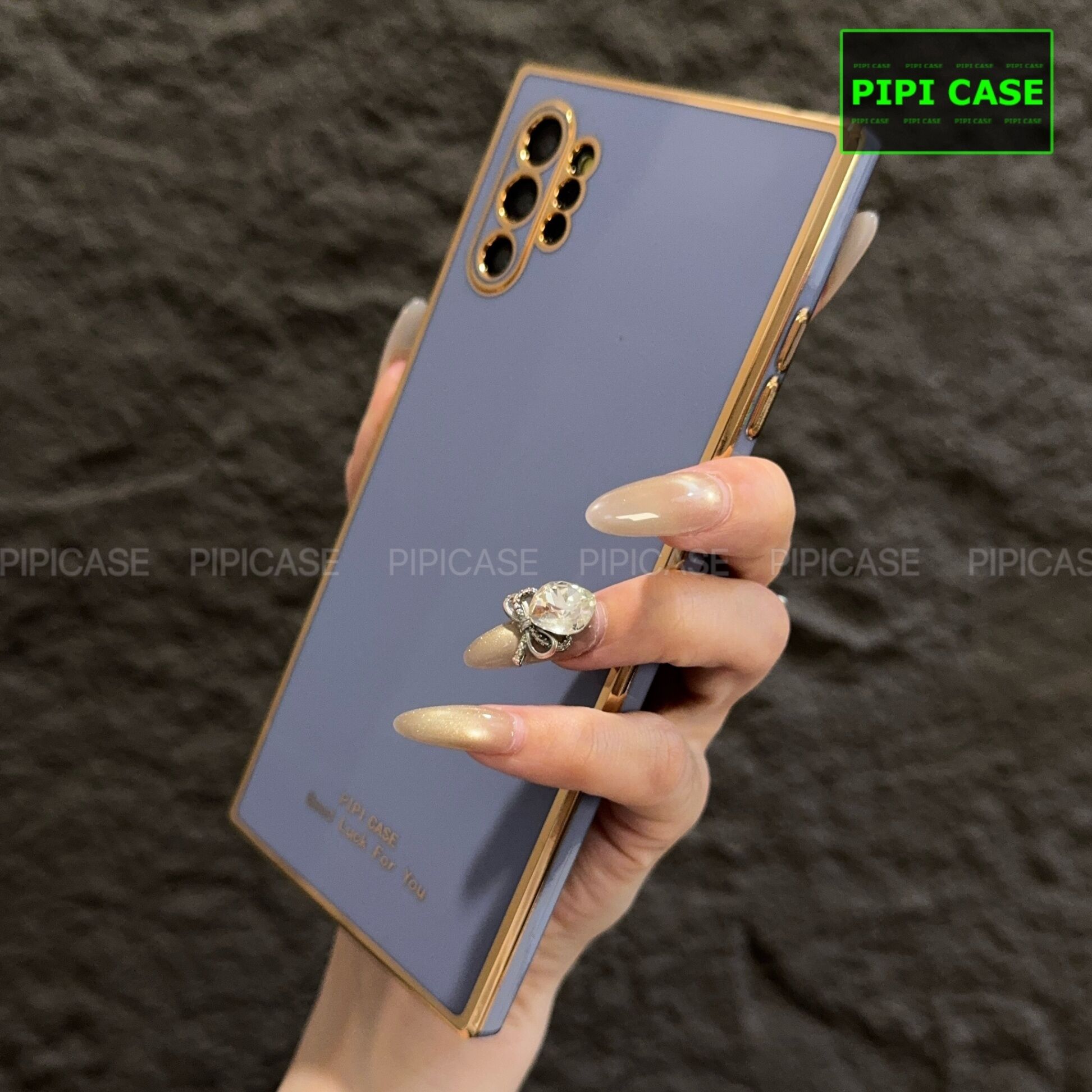 Ốp Lưng Samsung Note 10 Plus 5G - Royal - Xám