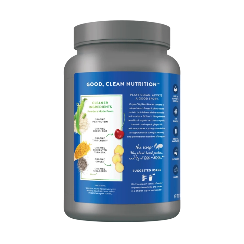 Orgain 30g Plant Protein - Complete Vegan Protein Powder_thumbnail_1