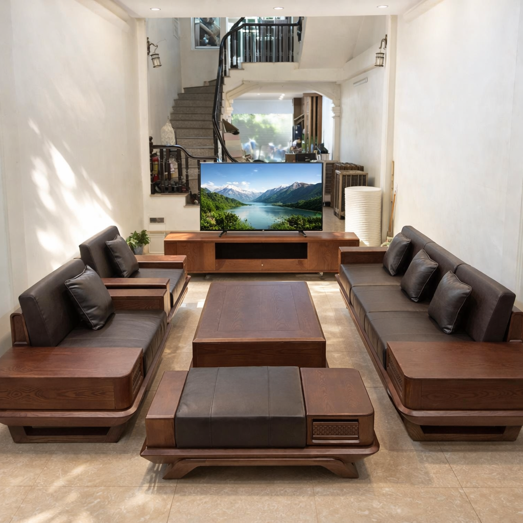 Sofa đối chân thuyền
