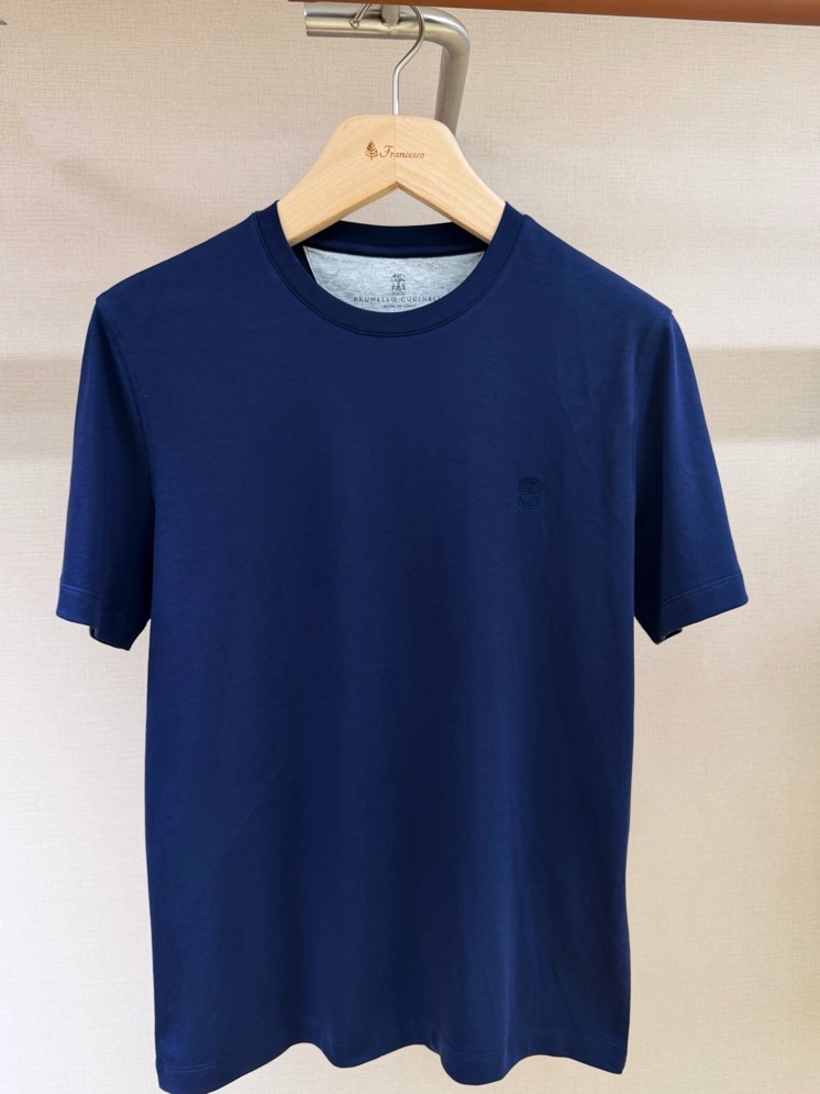 Áo Phông Brunello xanh navy