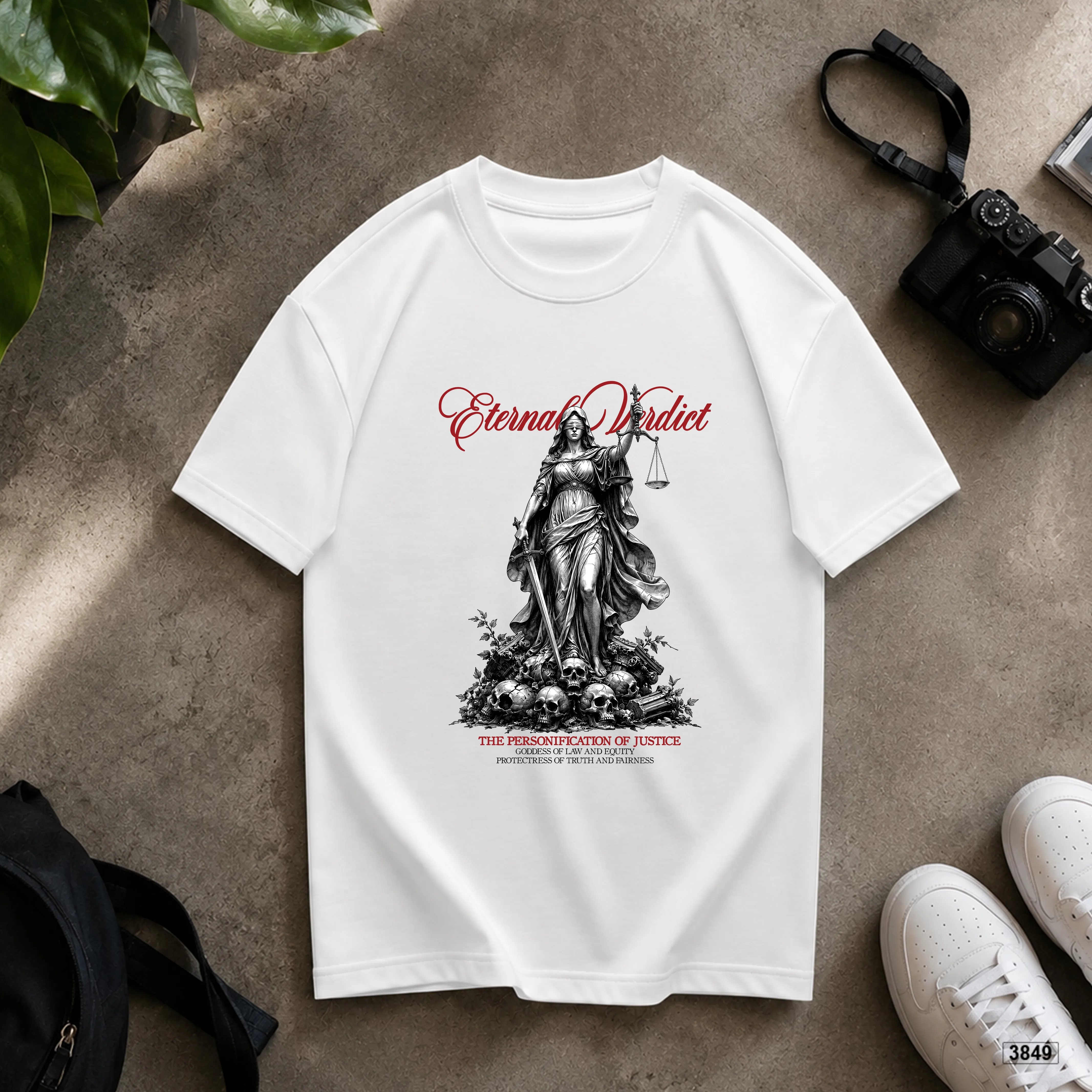 Áo thun nam form rộng phong cách cổ điển TeePrint 3849_thumbnail_5