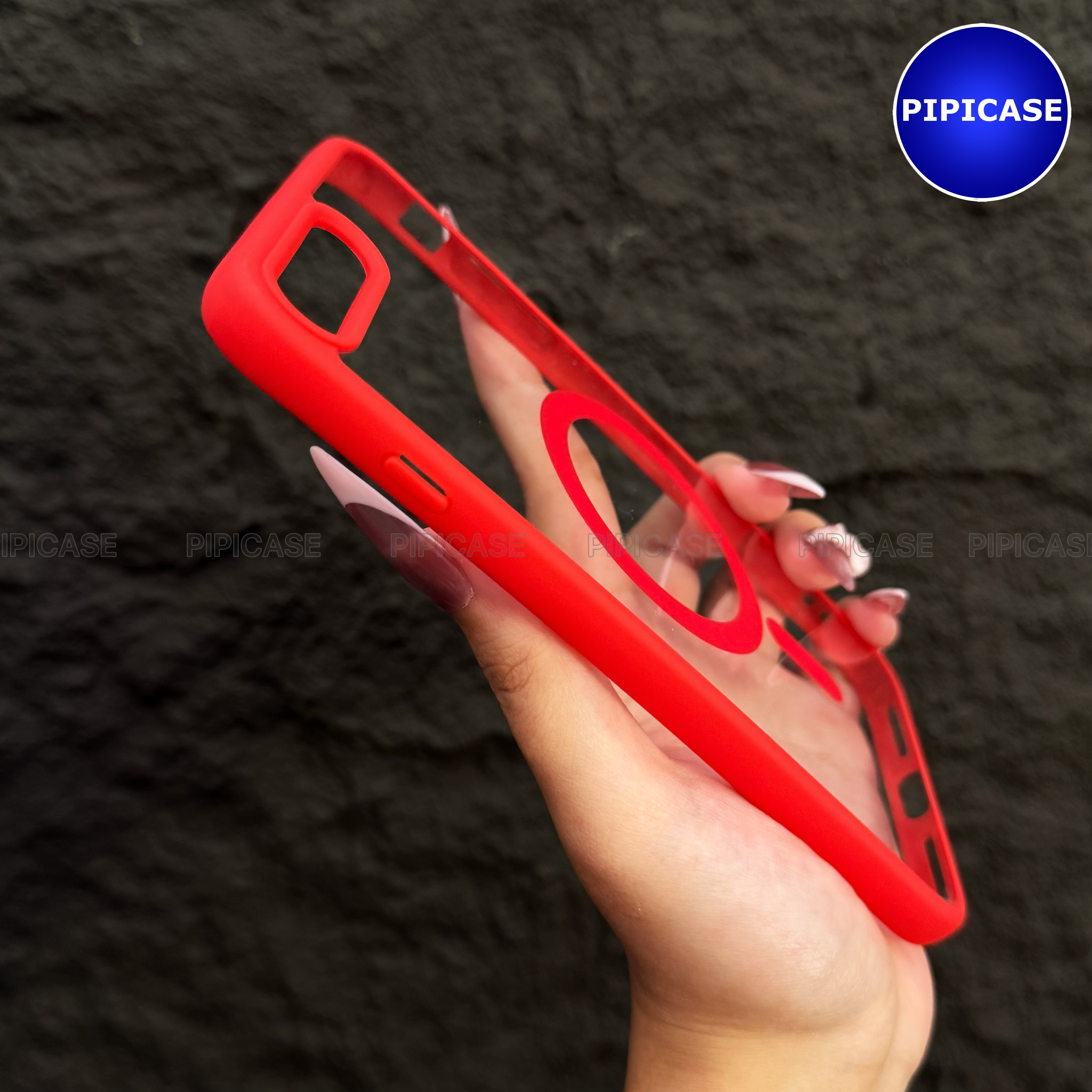 Ốp Lưng iPhone 7 Plus / 8 Plus - Chic - Đỏ Tươi_thumbnail_2