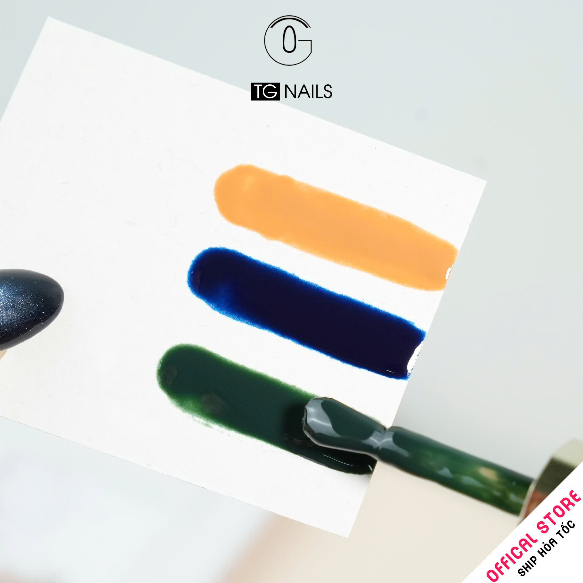 Sơn móng TG Nails gel. Khối lượng tịnh: 10g/ lọ. Nhãn hàng TG nail gel - Combo 20 màu Pastel_thumbnail_2