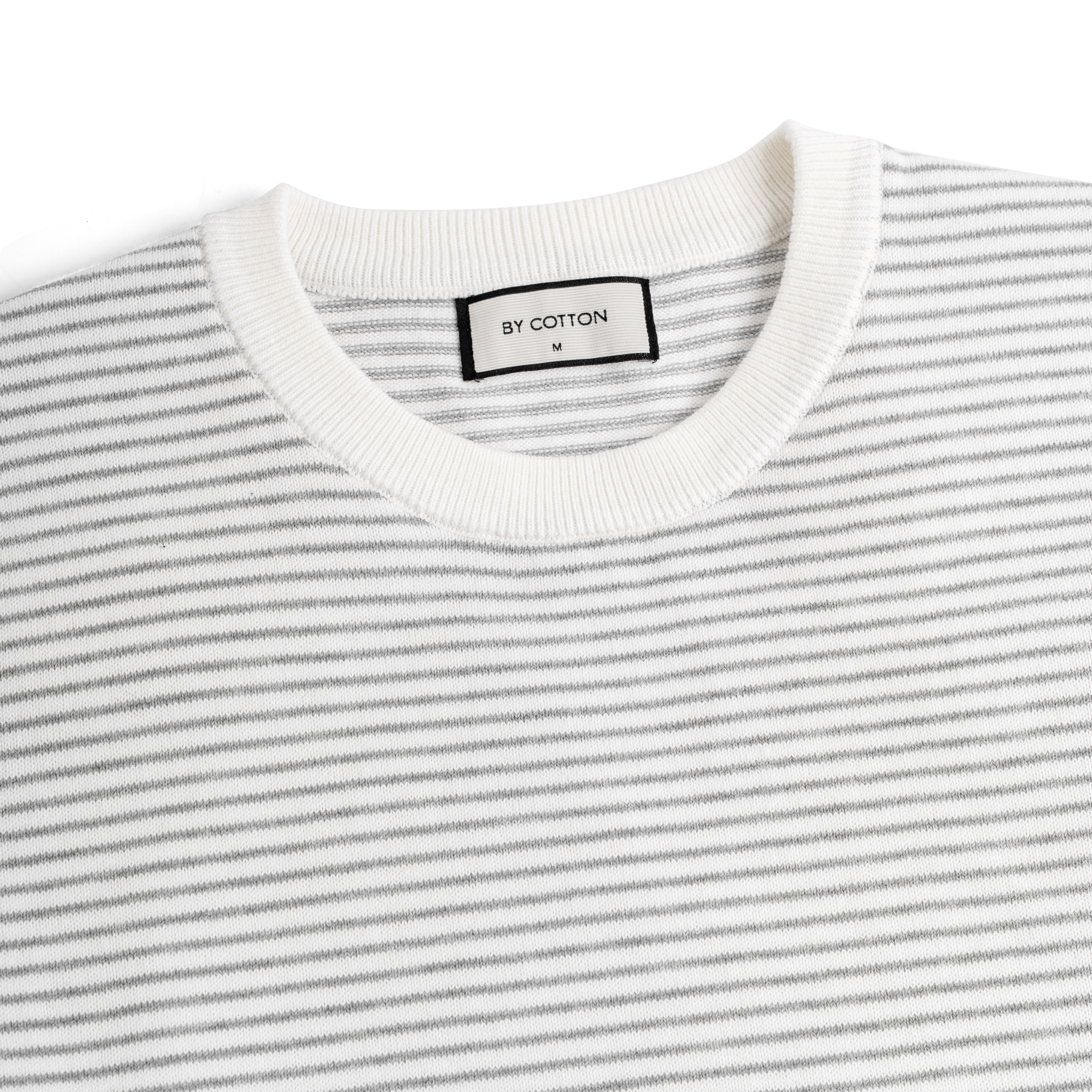 Áo Thun Dệt Kim Knit Sọc Nhuyễn_thumbnail_1