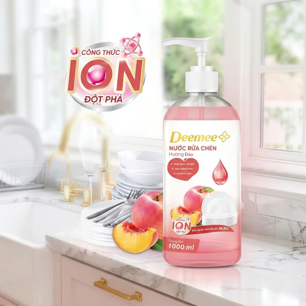 Combo 3 Nước Rửa Chén Deemee 1000ml_thumbnail_7