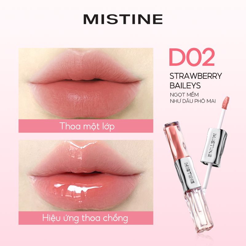 [MISTINE] Son kem 2 đầu bóng & lì Mistine Tipsy-Lock Lip Duo_thumbnail_4