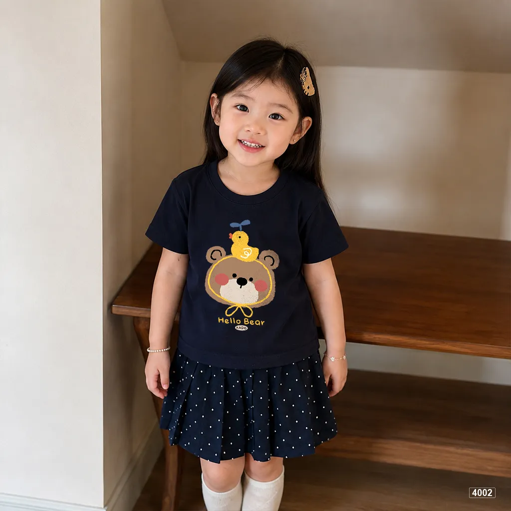 Áo thun bé trai bé gái Gấu Teddy đáng yêu Kado 4002_thumbnail_3