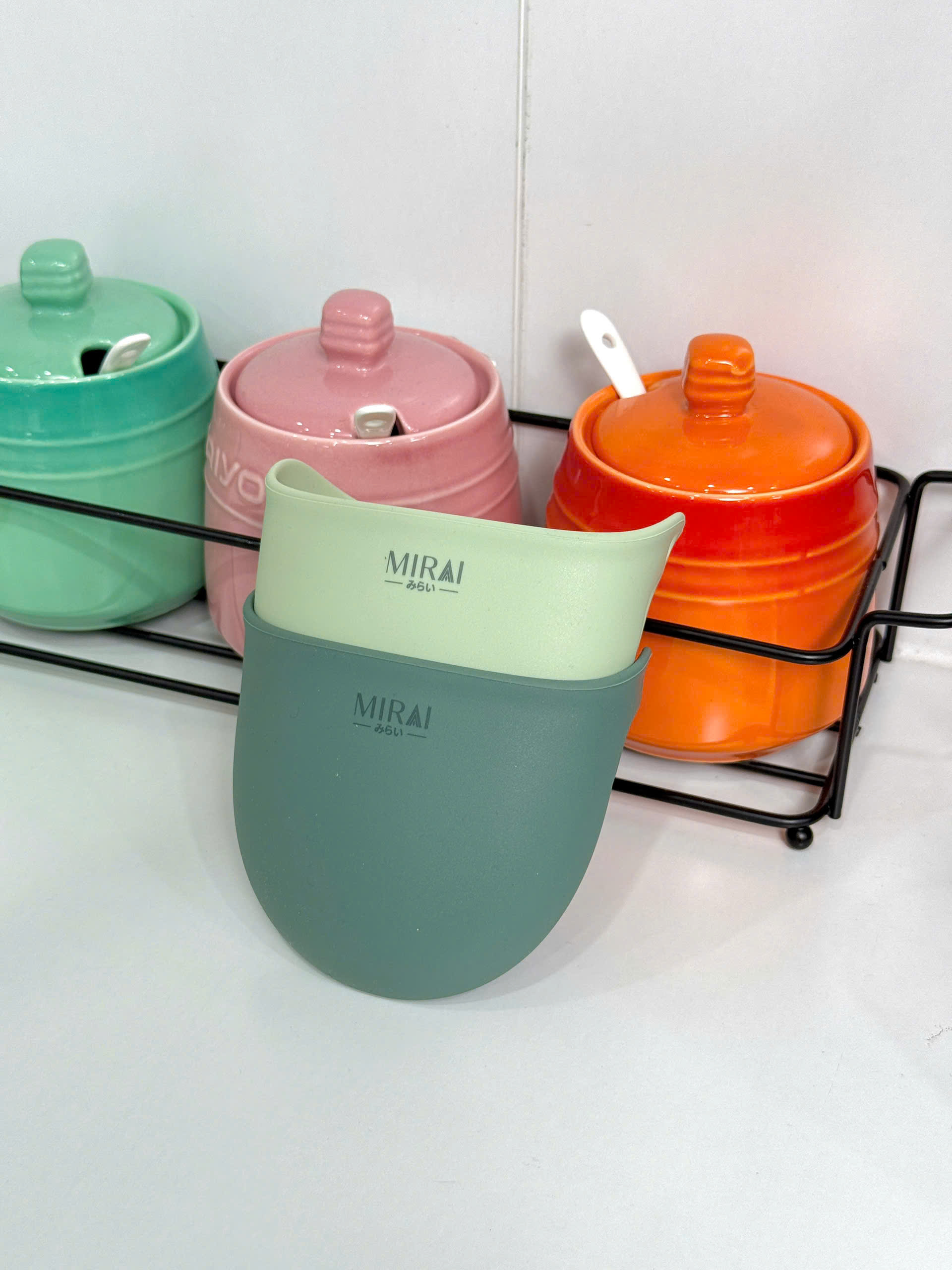 SET 2 MIẾNG LÓT TAY CẦM CHỐNG NÓNG SILICONE MIRAI