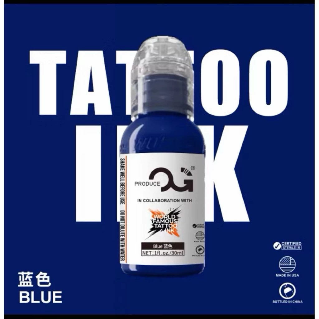 OG x World Famous Ink - Blue