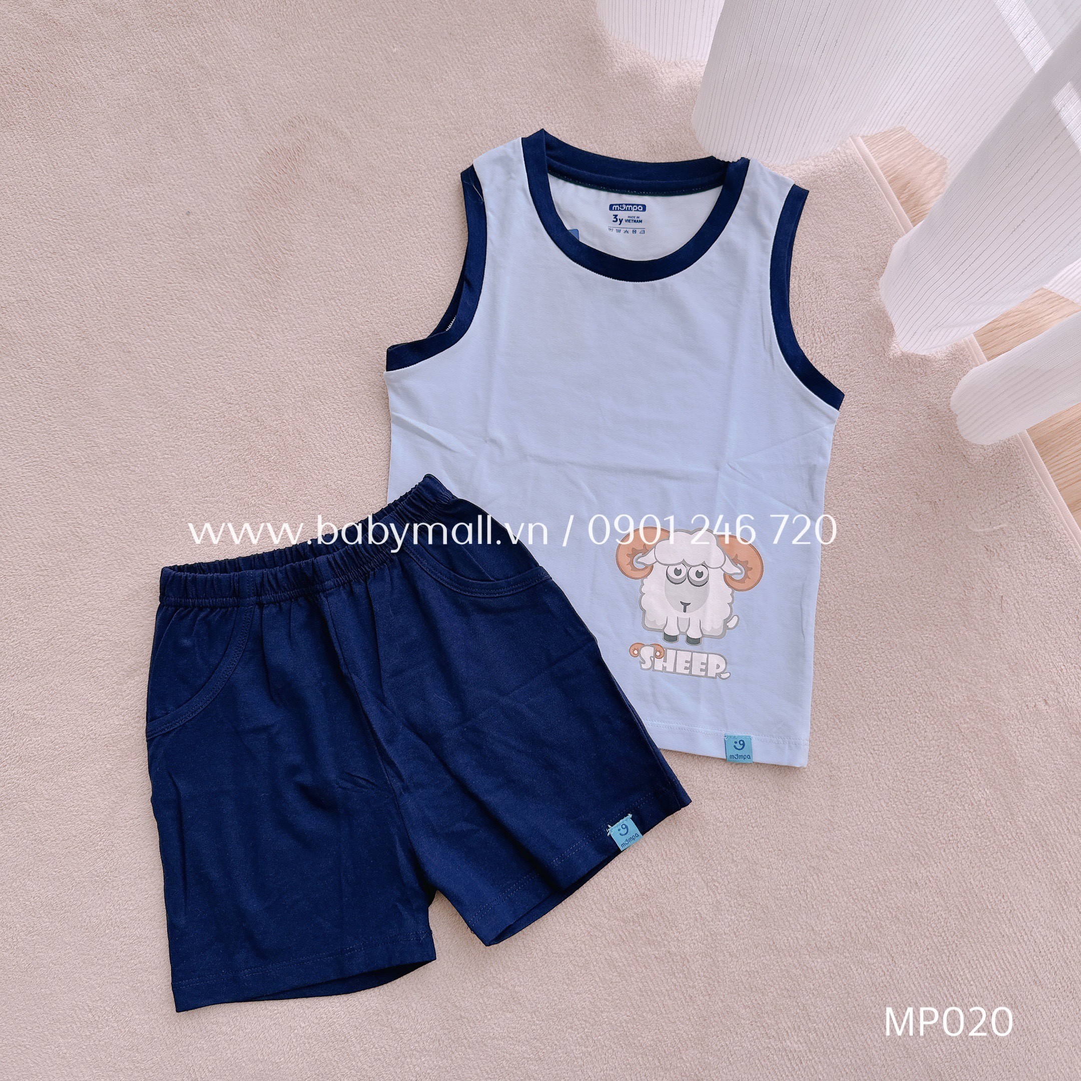 SALE - Bộ Kids ba lỗ CỪU Mompa_thumbnail_1