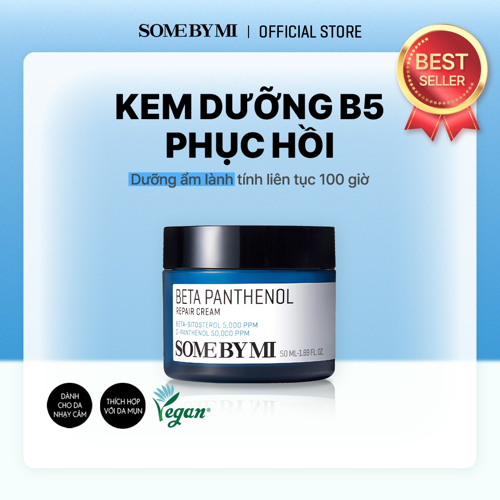 [SOME BY MI] Kem dưỡng phục hồi da Some By Mi Beta Panthenol Repair 50ml
