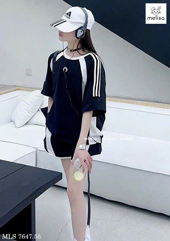 Set áo thun + quần đùi bé_thumbnail_3