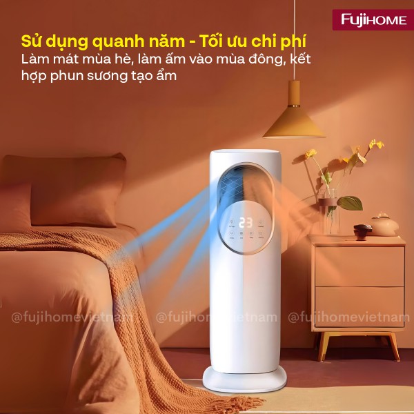 Quạt Làm Mát, Sưởi Ấm và Tạo ẩm 4 mùa Fujihome AC01_thumbnail_10
