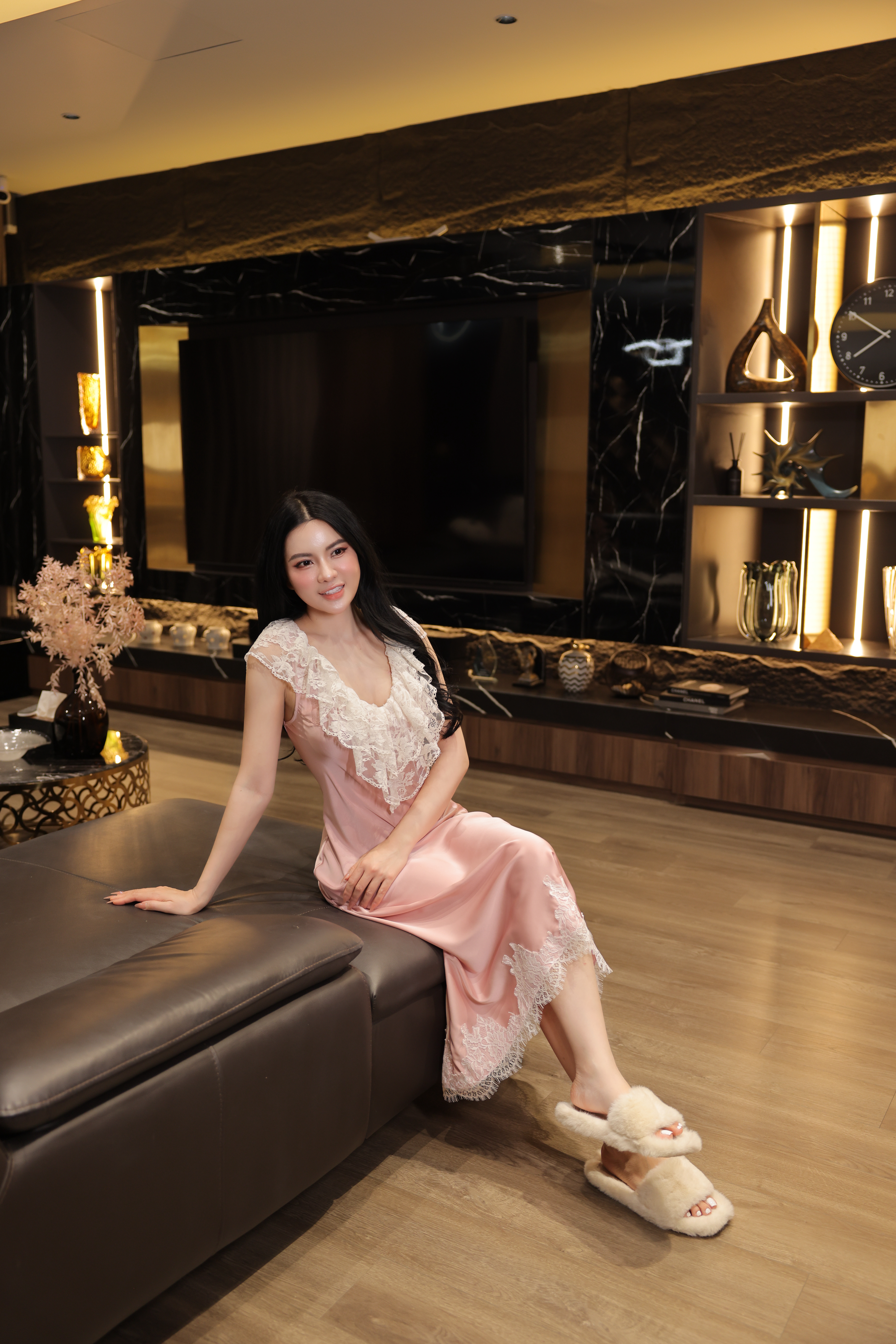 Váy Lụa Phối Ren V56_thumbnail_5