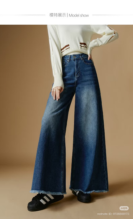 Lucas - Quần Jeans DIDO 55773 ống suông gấu rua_thumbnail_4