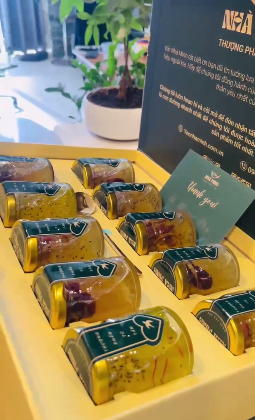 Hộp Quà Combo Yến Chưng 10 hũ (75ml) Biếu Tặng - Tuỳ chọn vị_thumbnail_4