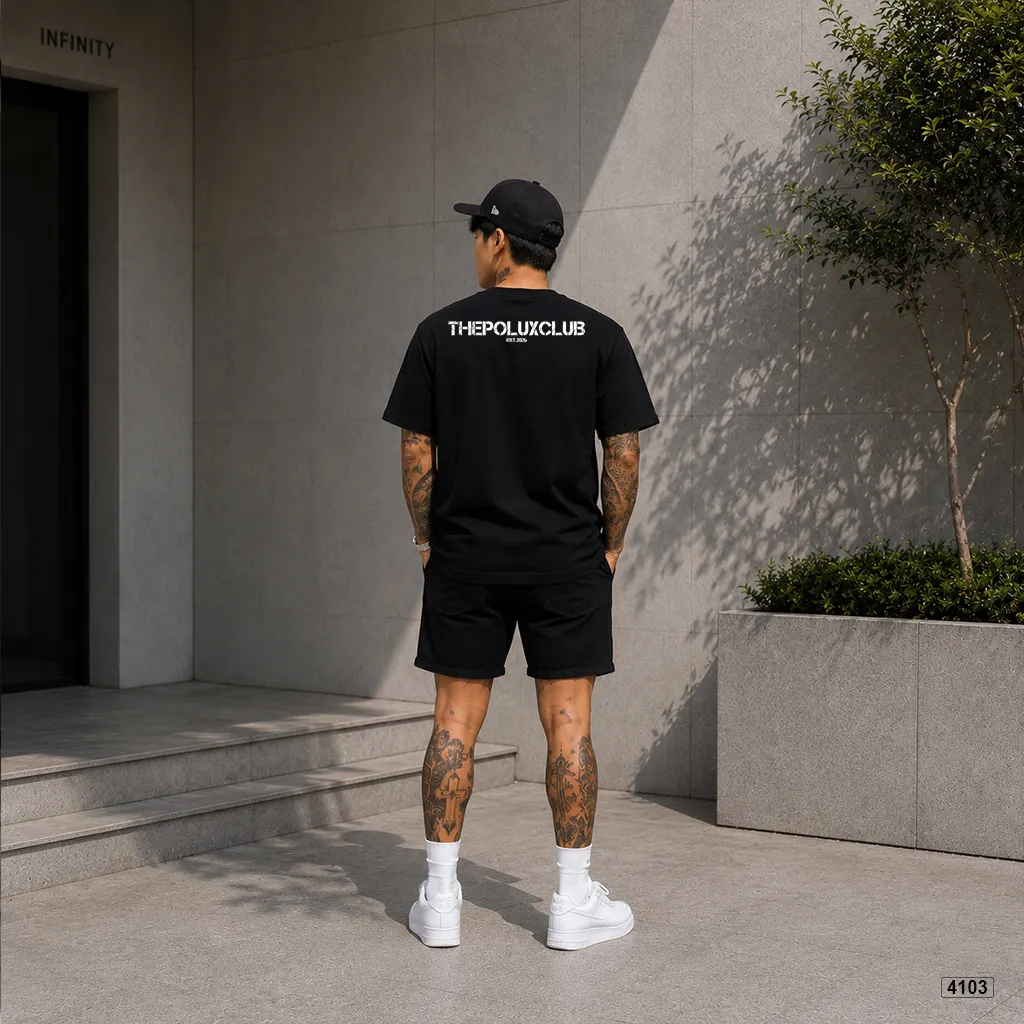 Áo thun nam form rộng sporty style Polux 4103_thumbnail_6