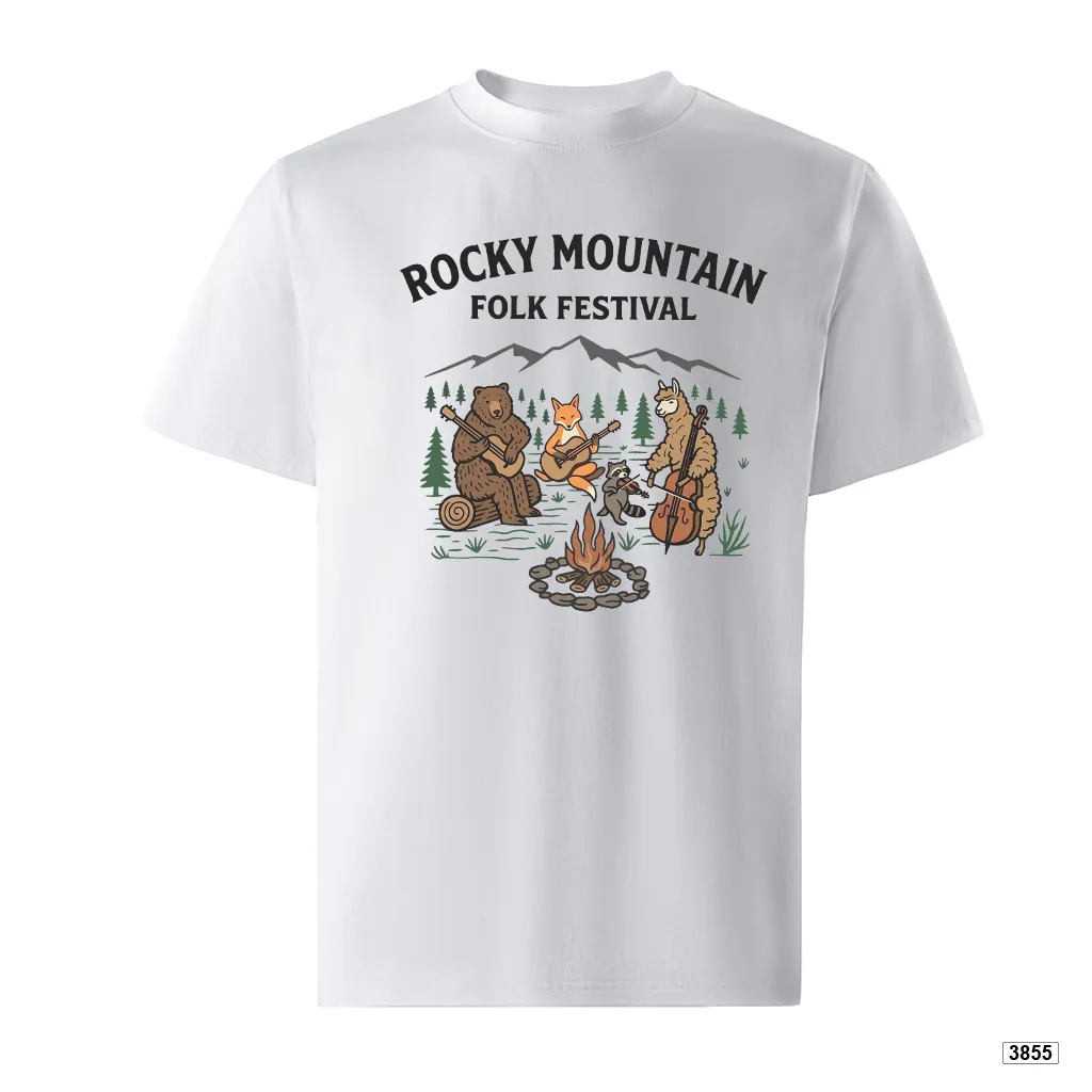 Áo thun nam form rộng streetwear Folk Festival TeePrint 3855_thumbnail_6