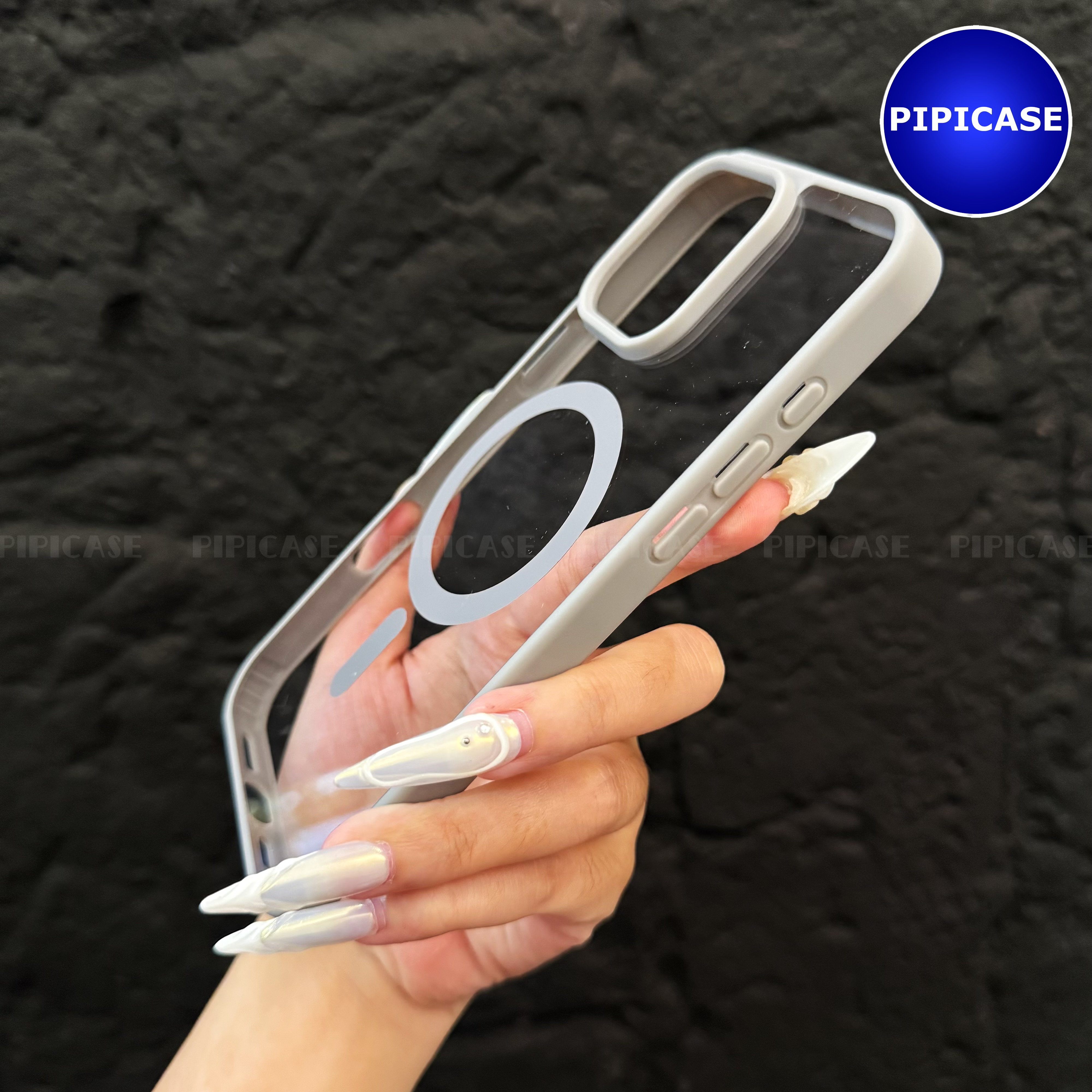 Ốp Lưng iPhone 16 Pro - Chic - Xám_thumbnail_15