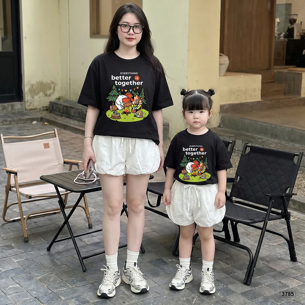 Áo thun gia đình mẹ và bé Better Together in hình cute Kado 3785_thumbnail_4