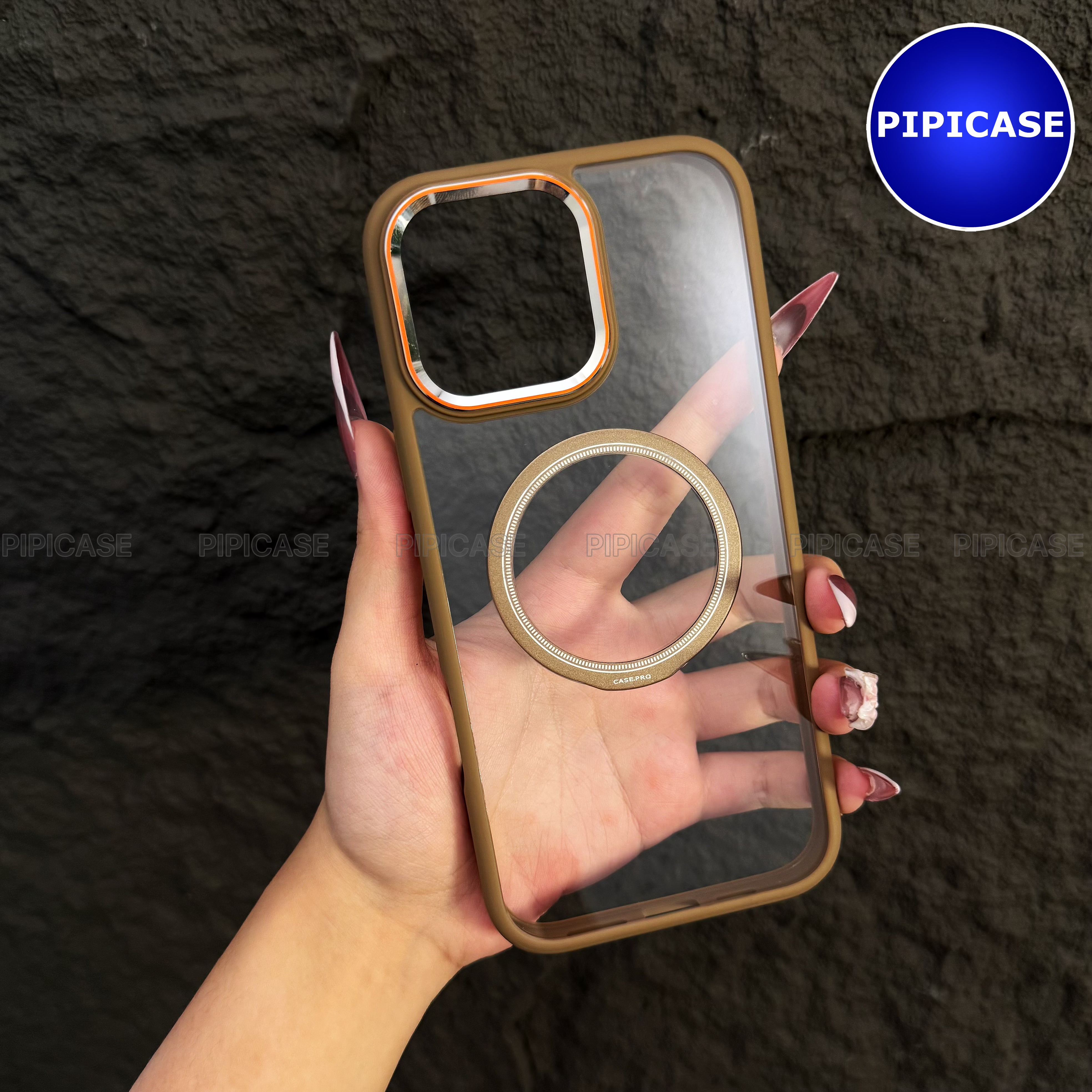 Ốp Lưng iPhone 16 Pro Max - Wigu - Nâu_thumbnail_3