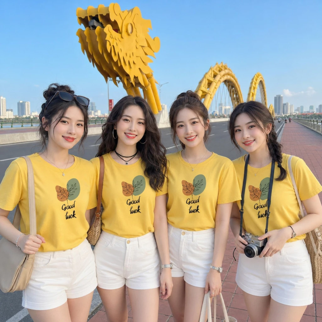 [Form vừa] Áo đồng phục hội, nhóm hình lá cây good luck - Mã VT7198_thumbnail_3