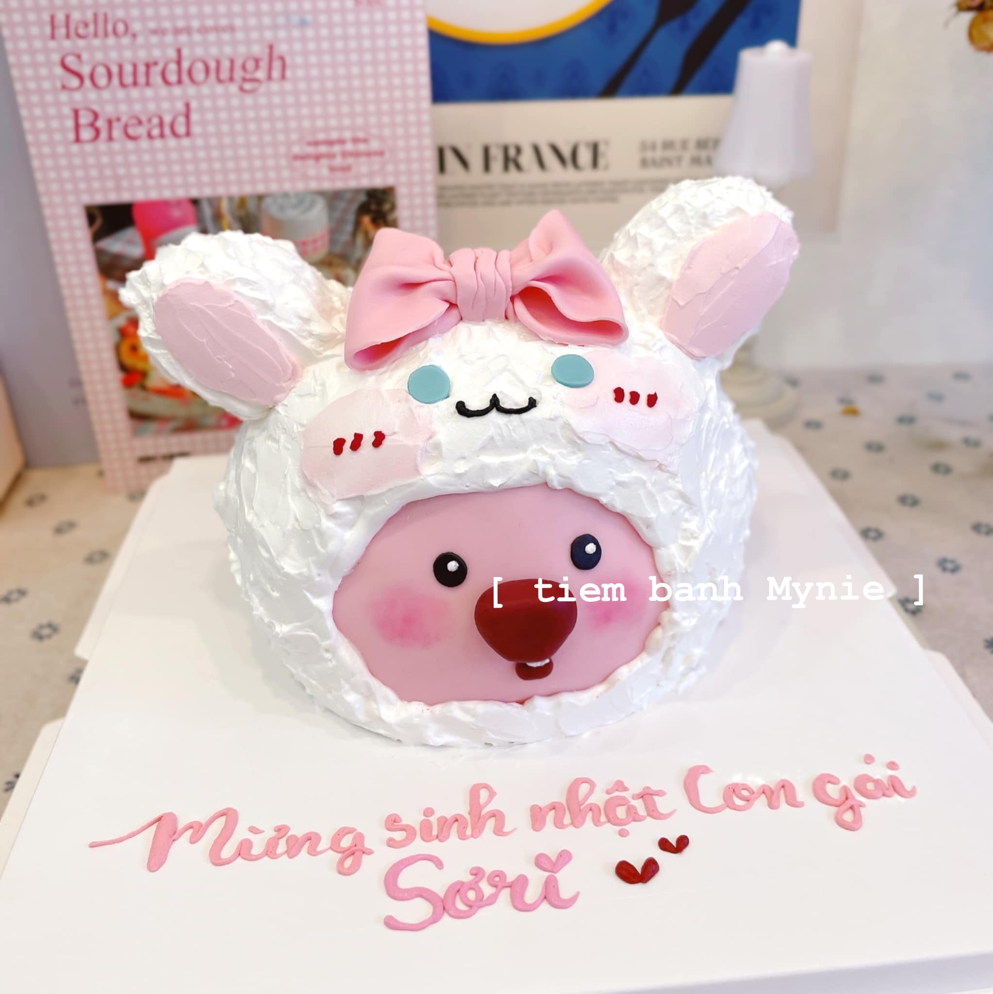 Bánh 3D gấu Loppy MD11