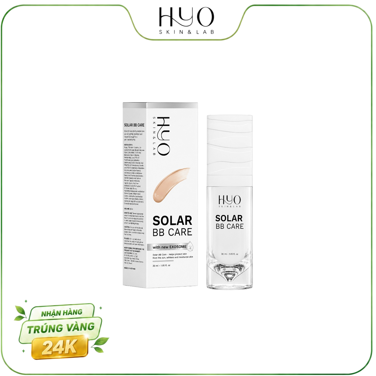 HYO SOLAR BB CARE 30 ML [ Kem Nền Makeup ]