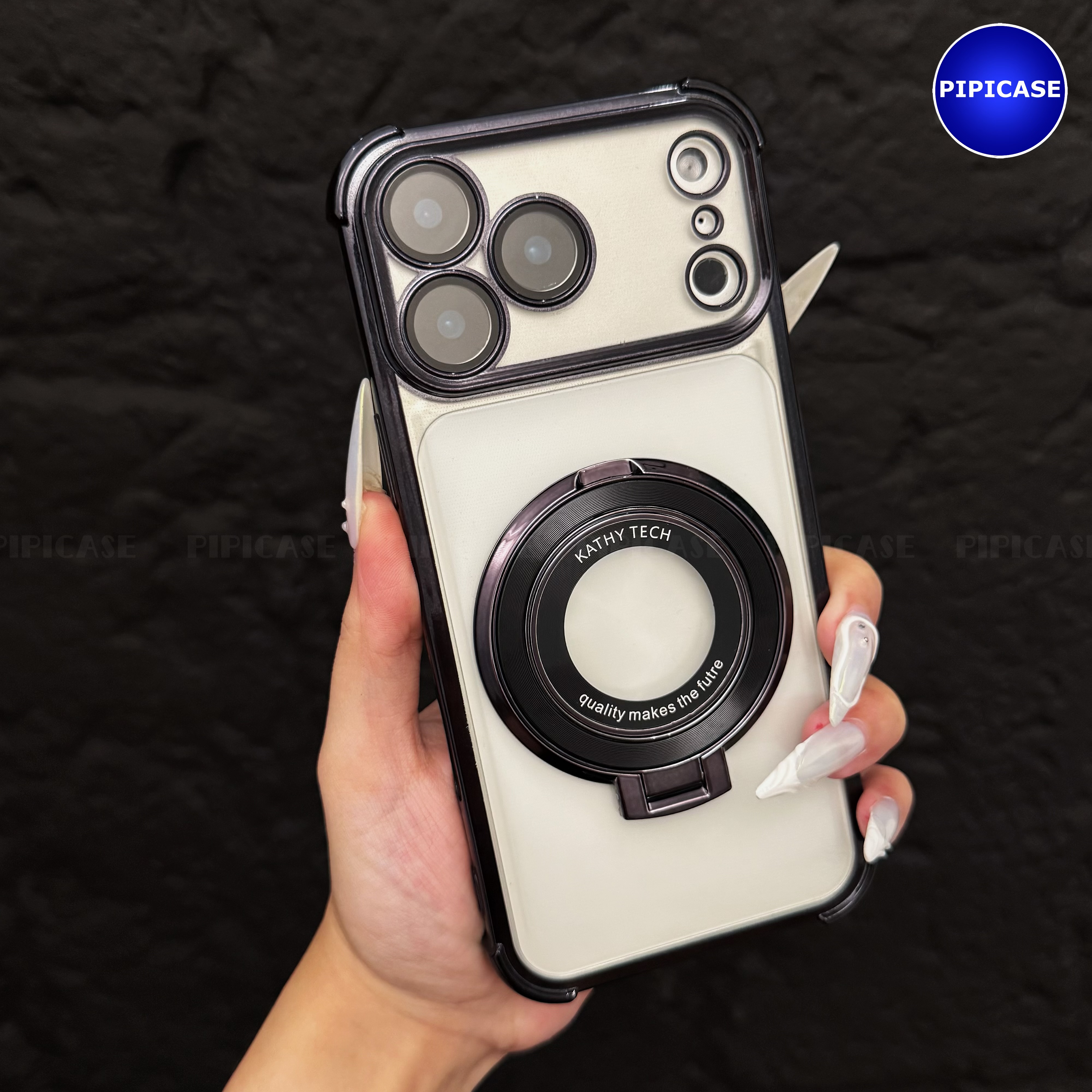 Ốp Lưng iPhone 17 Pro - Ven - Đen_thumbnail_12