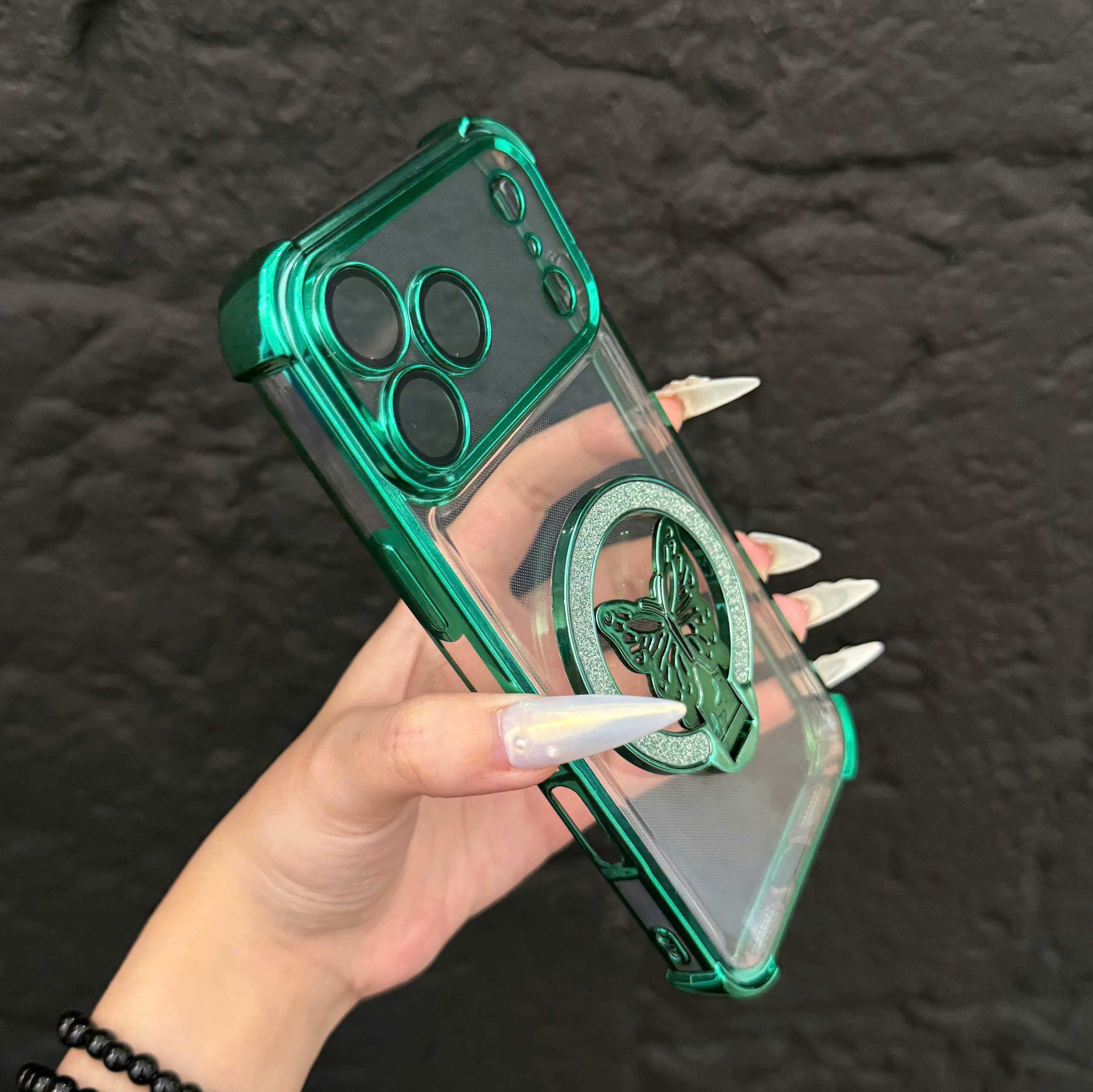 Ốp Lưng iPhone 17 Pro Max - MO - Xanh Lá_thumbnail_1