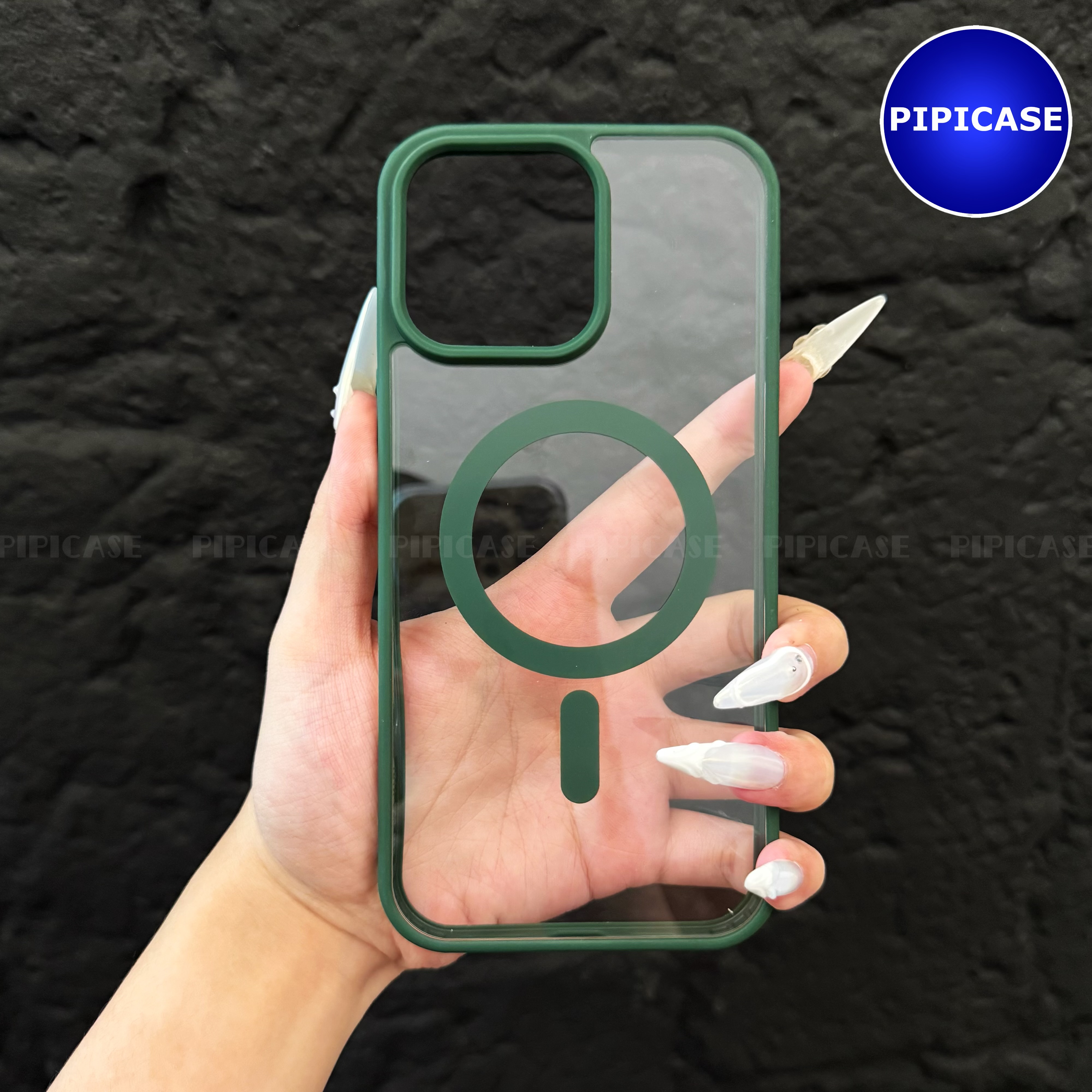 Ốp Lưng iPhone 15 Pro - Chic - Xanh Lá_thumbnail_10