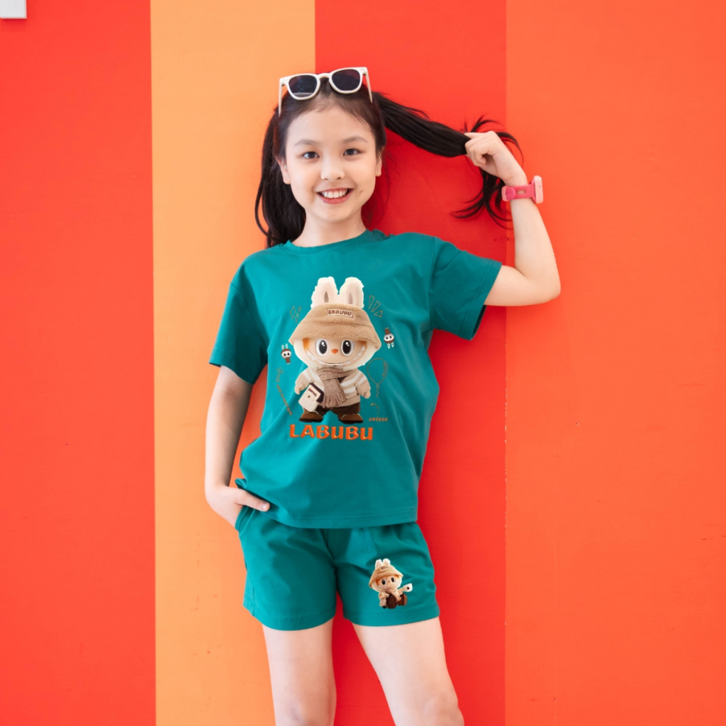 [XẢ KHO SIZE 130] Bộ đồ cho bé gái nhiều mẫu - Quần áo bé gái  từ 22-26kg - Loza Kids XB005_thumbnail_5