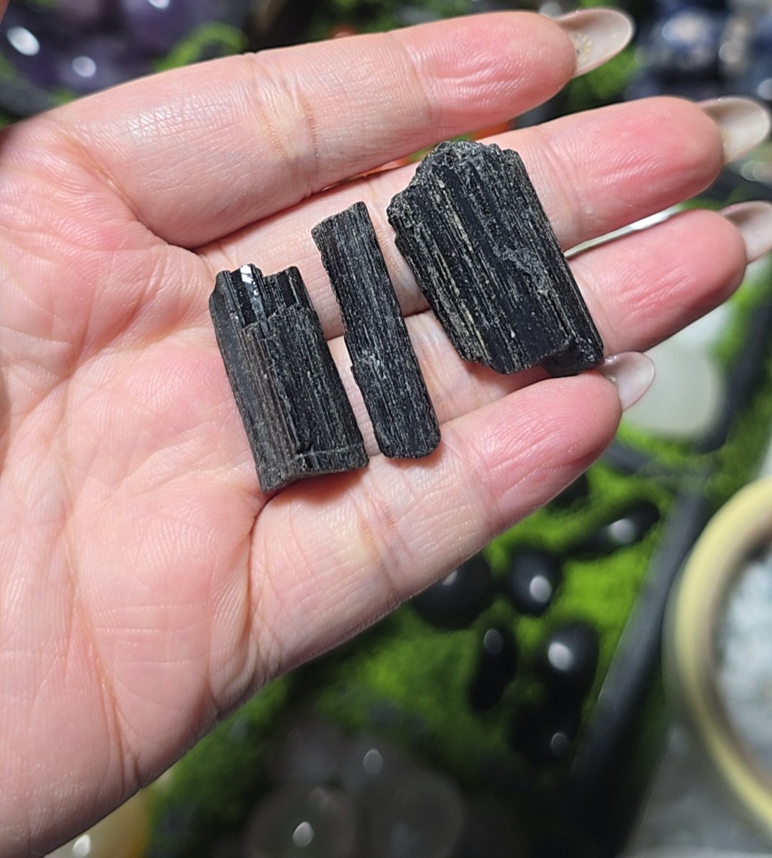 Tinh Thể Thô Tourmaline Đen - Xuất xứ Brazil_thumbnail_0