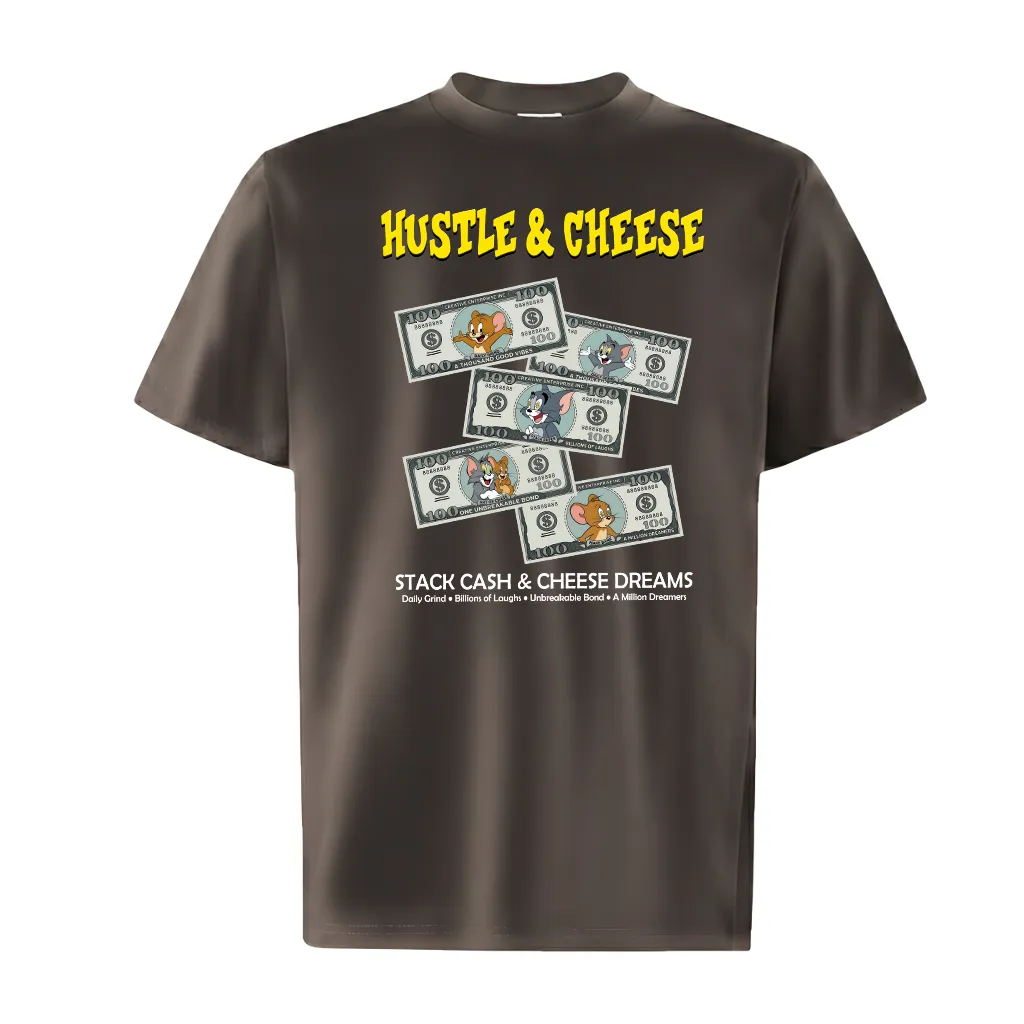 Áo thun nam form oversize local brand Hustle and Cheese TeePrint 3757_thumbnail_13
