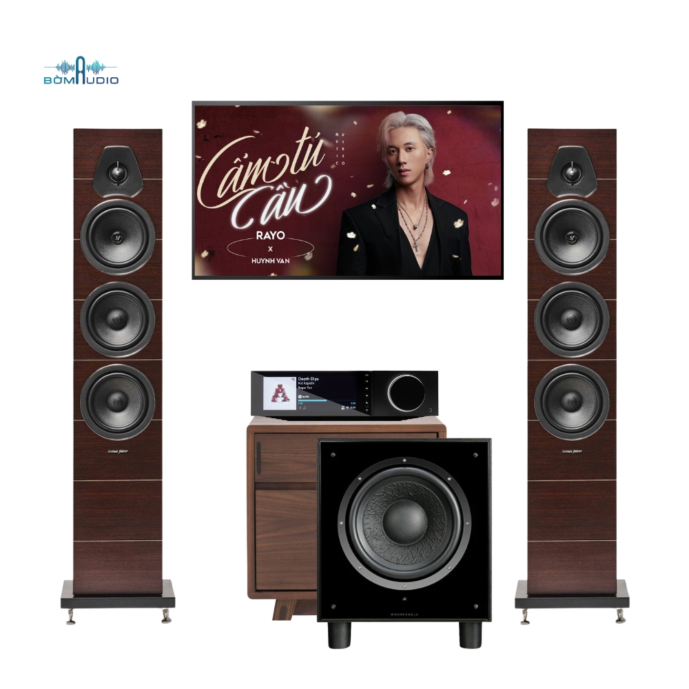 Combo Amply CAMBRIDGE AUDIO EVO 150 + Loa Cột SONUS FABER LUMINA V + Loa Subwoofer WHARFEDALE SW12 – CAS3_thumbnail_0