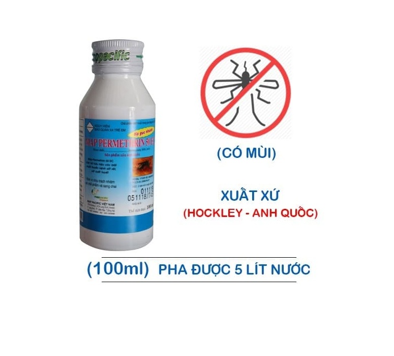 THUỐC DIỆT MUỖI Map PERMETHRIN 50EC 100ml