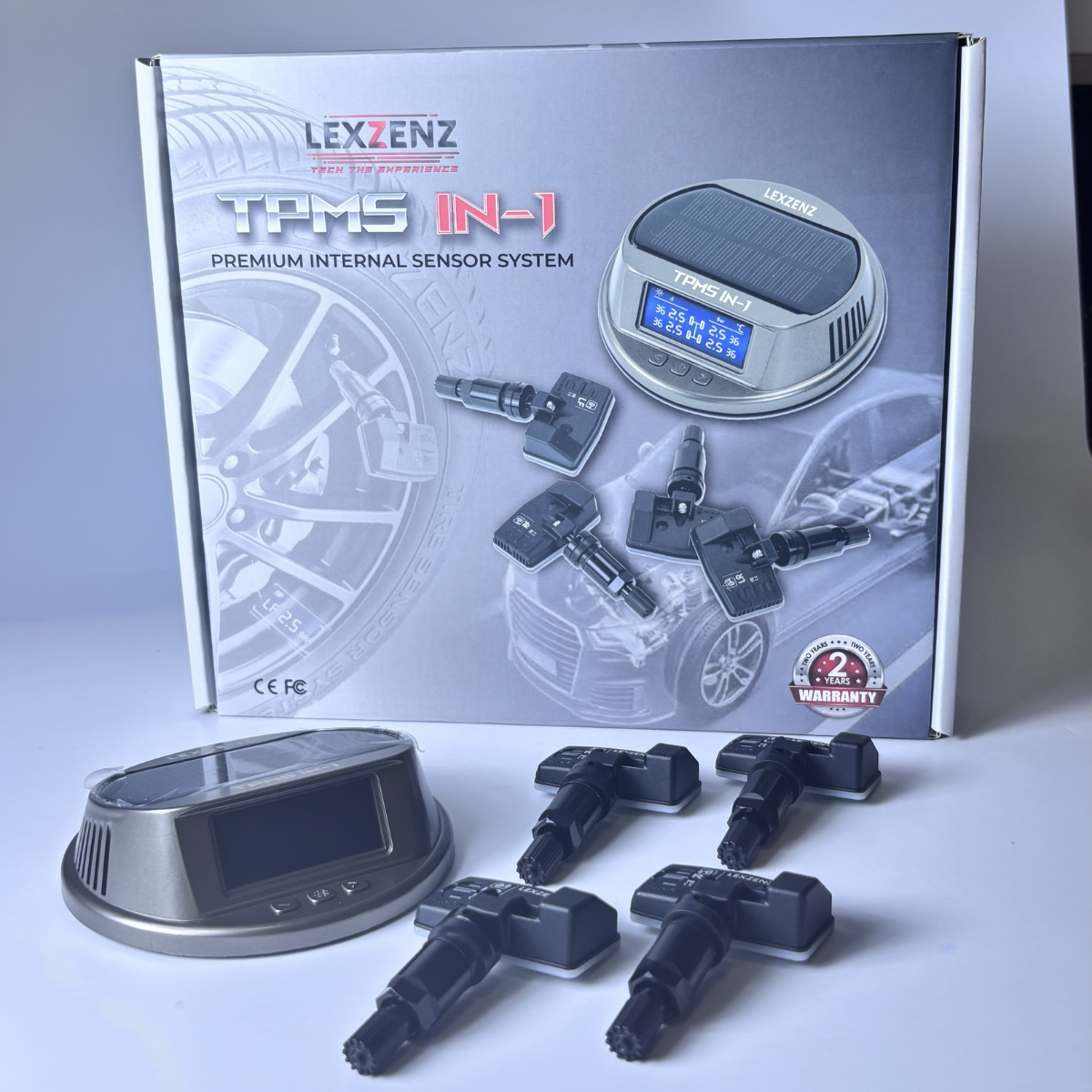 Cảm biến áp suất lốp Lexzenz TPMS IN-1 cảnh báo thông minh_thumbnail_1