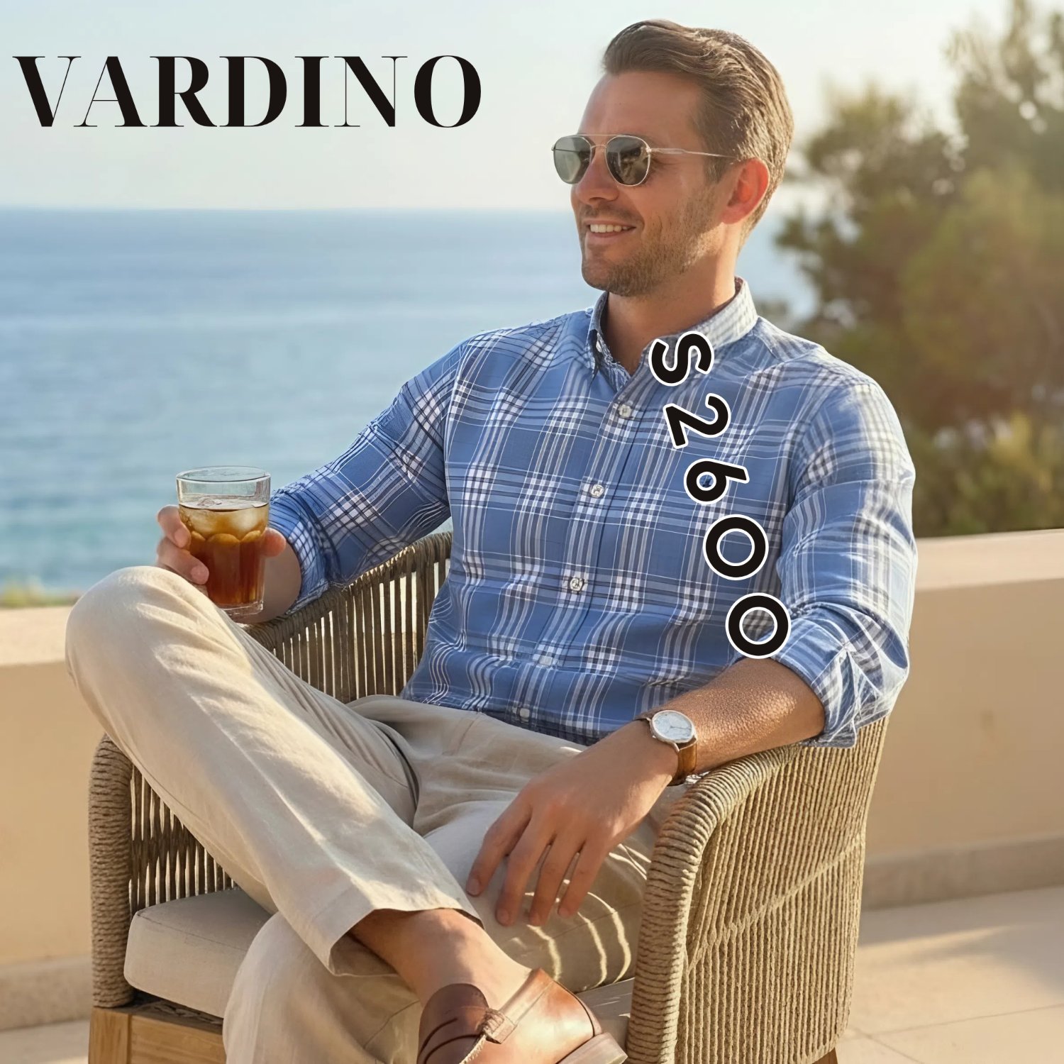 Sơ mi kẻ dài tay Vardino S2600_thumbnail_3