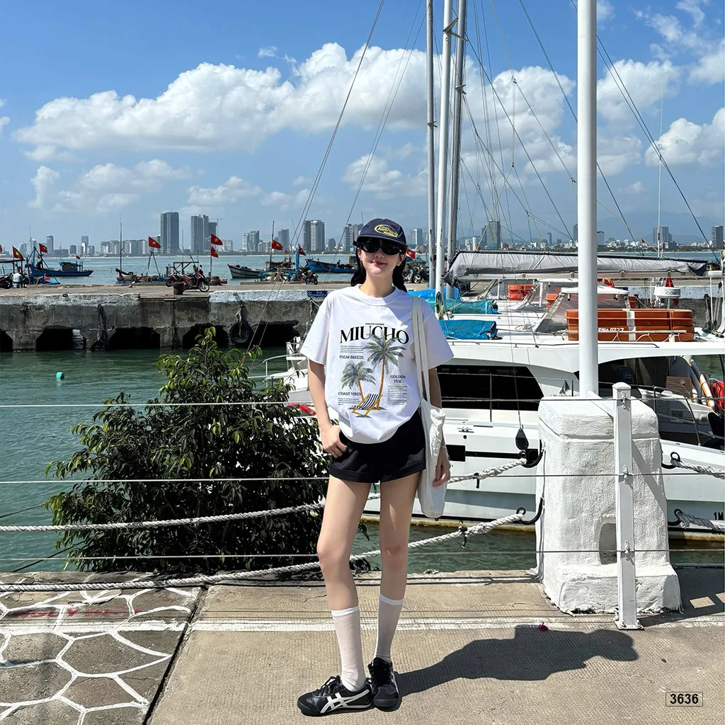 Áo thun boxy unisex phong cách mùa hè năng động Miucho 3636_thumbnail_4