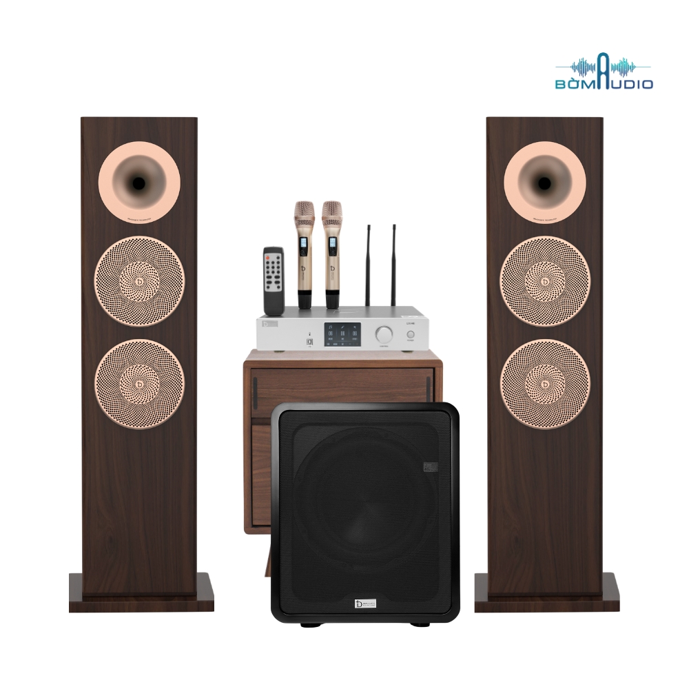 Combo Amply DBACOUSTIC LX-H6 + Loa Cột DBACOUSTIC LX SH28 + Sub DBACOUSTIC LX S32SA - DB9_thumbnail_0