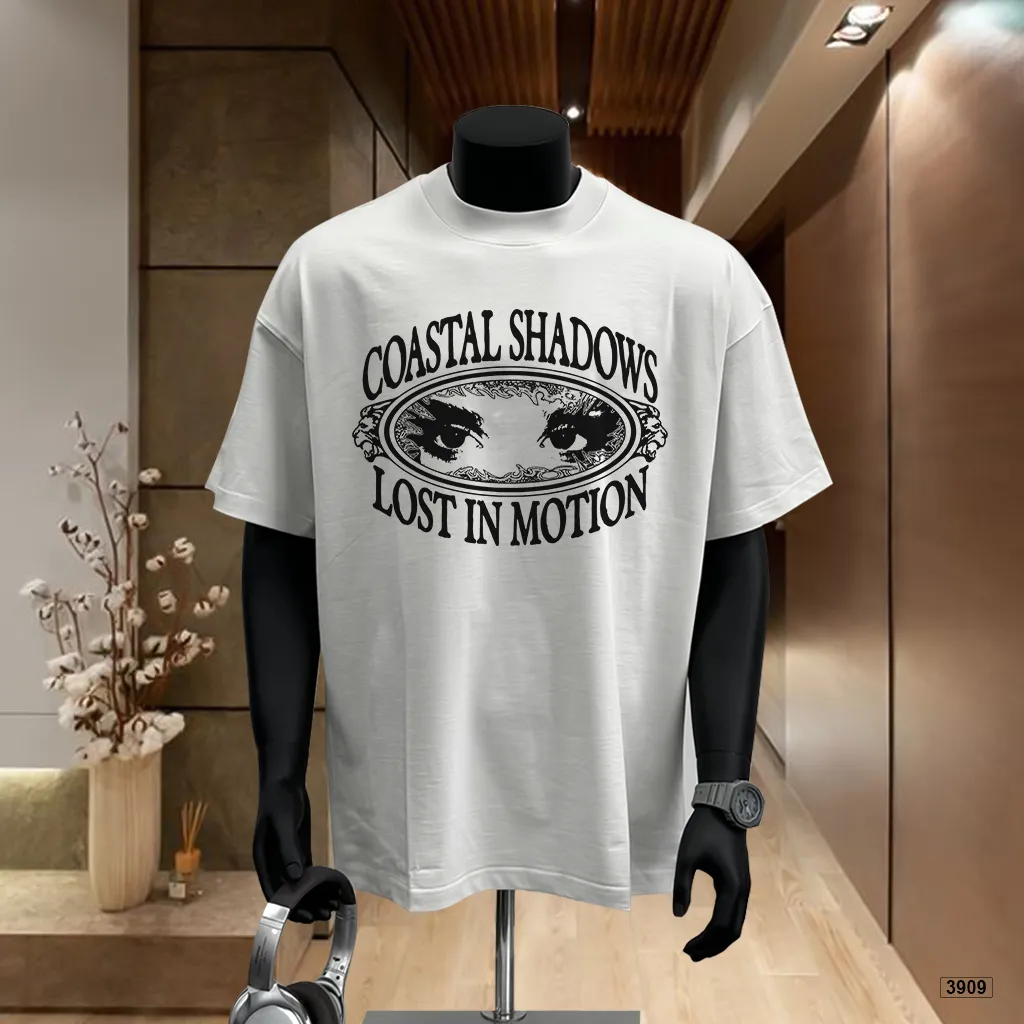 Áo thun nam oversize chất thoáng mát dày dặn đứng form Polux 3909_thumbnail_2