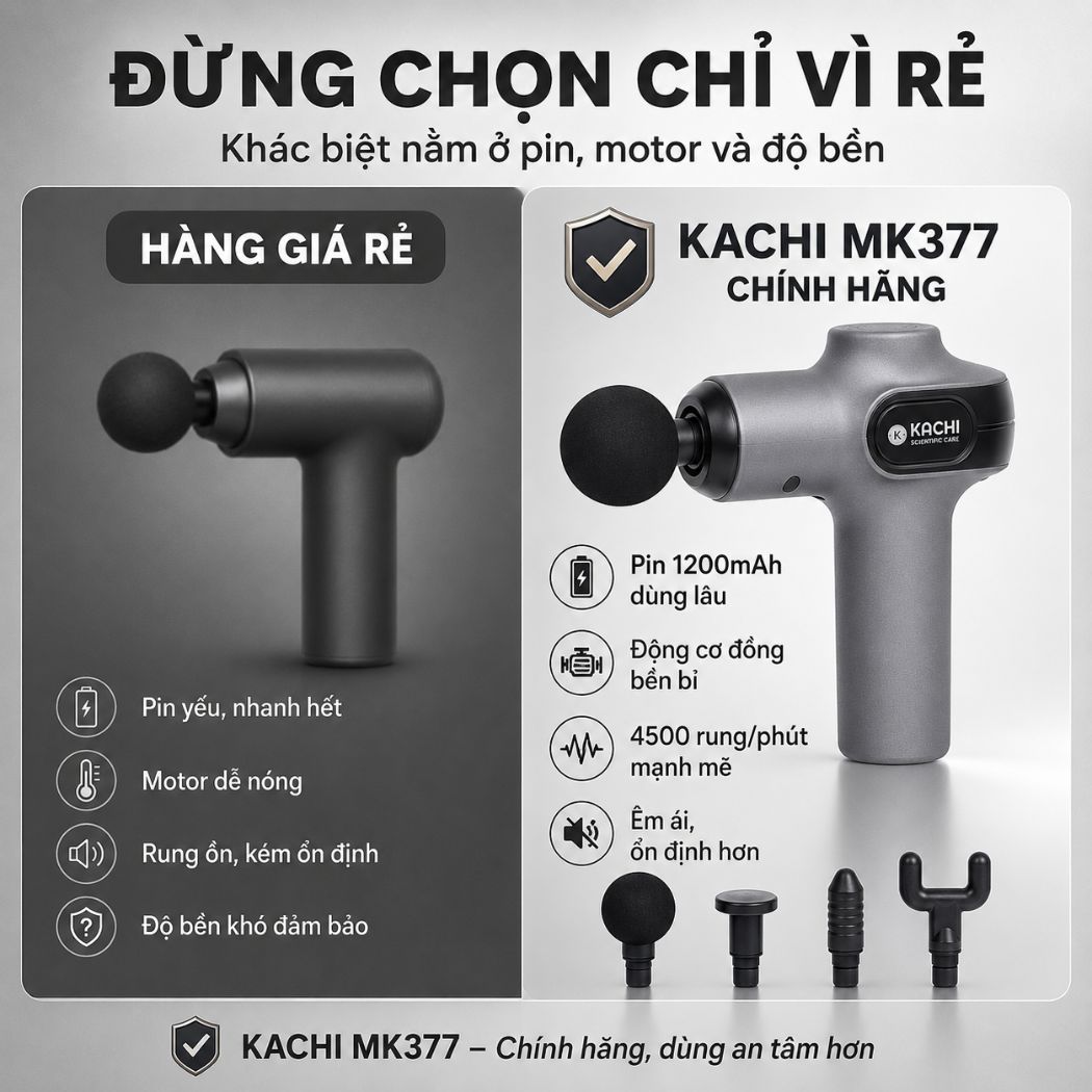 Súng massage trị liệu cầm tay đa năng Kachi MK377_thumbnail_10