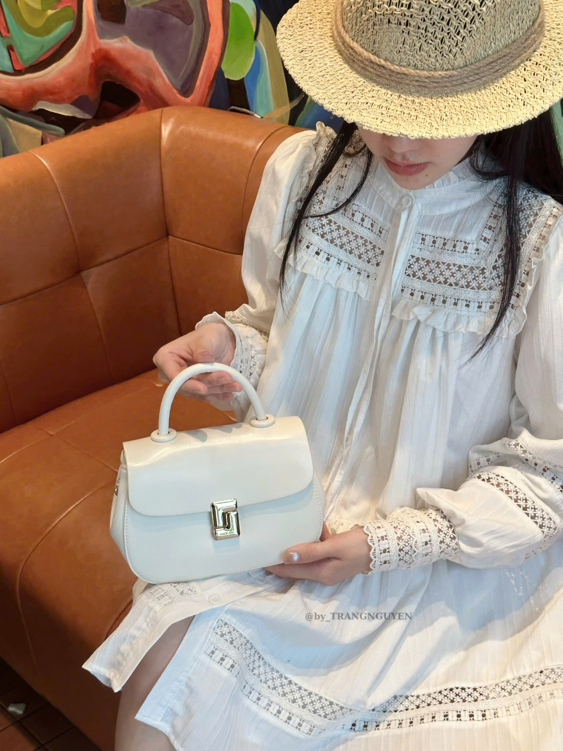 Túi COCY khóa chữ F size22 16313_thumbnail_6