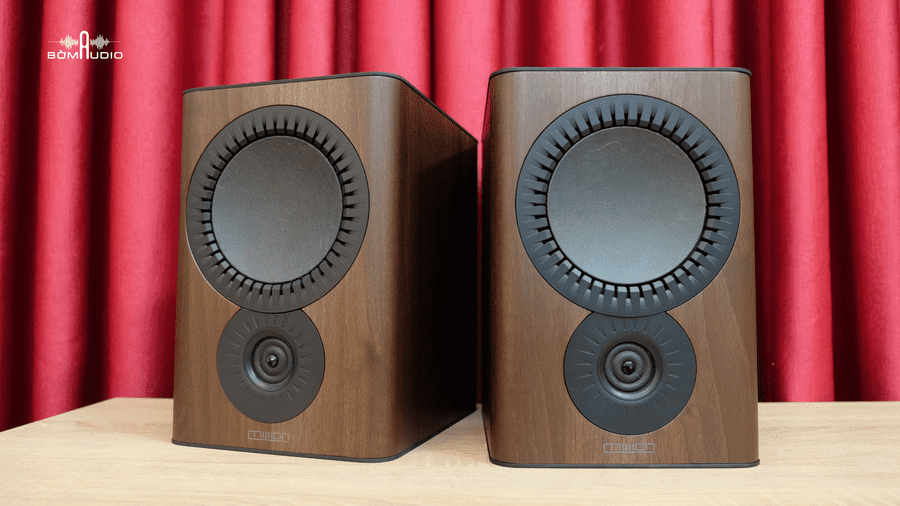 Hình ảnh chụp thực tế Loa Bookshelf MISSION QX-2 MKII tại Bờm Audio